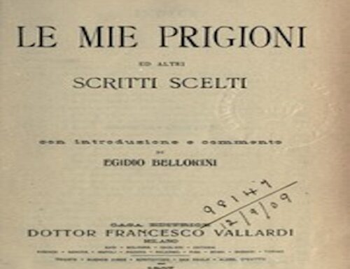 LE MIE PRIGIONI – Silvio Pellico   Estratti, citazioni e pensieri