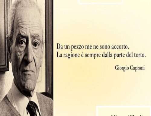 SHOW – Giorgio Caproni #Poesia