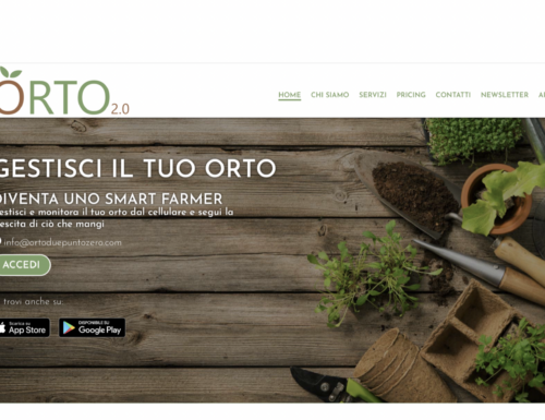 ORTO 2.0 – Gestisci e monitora il tuo orto dal cellulare e segui la crescita di ciò che mangi
