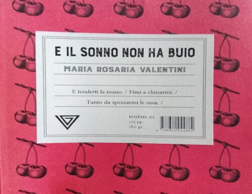 6 Poesie di MARIA ROSARIA VALENTINI (da E IL SONNO NON HA BUIO, Giulio Perrone Editore)